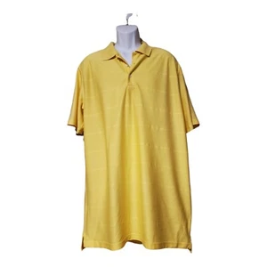 Jack Nicholas Men's XL Yellow Golf Polo T-shirt Tee - Picture 1 of 9