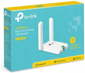 ADATTATORE WIRELESS SCHEDA RETE 300 MBPS CHIAVETTA WIFI USB TP-LINK TLWN822N WPS - Imagen 1 de 4