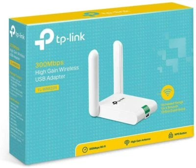ADATTATORE WIRELESS SCHEDA RETE 300 MBPS CHIAVETTA WIFI USB TP-LINK TLWN822N WPS