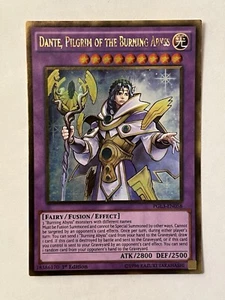 Yu-Gi-Oh! TCG Dante, Pilgrim of the Burning Abyss Premium Gold: Infinite Gold... - Picture 1 of 2