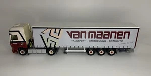 WSI Van Maanen Scania Transport Semi Truck 1/50 Scale Diecast - Missing Pieces - Picture 1 of 24
