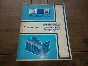 1984 1985 1985-1/2 Hydramatic Hydraulic Diag HDS & Unit Repair GM Service Manual - Picture 1 of 7