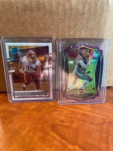 Chase Young 2 RC Lot - Rated Rookie & Purple Select Die Cut - Picture 1 of 2