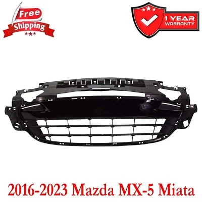 Front Grille For 2016-2023 Mazda MX-5 Miata Plastic Textured Gray MA1200214 Foto 1 de 4