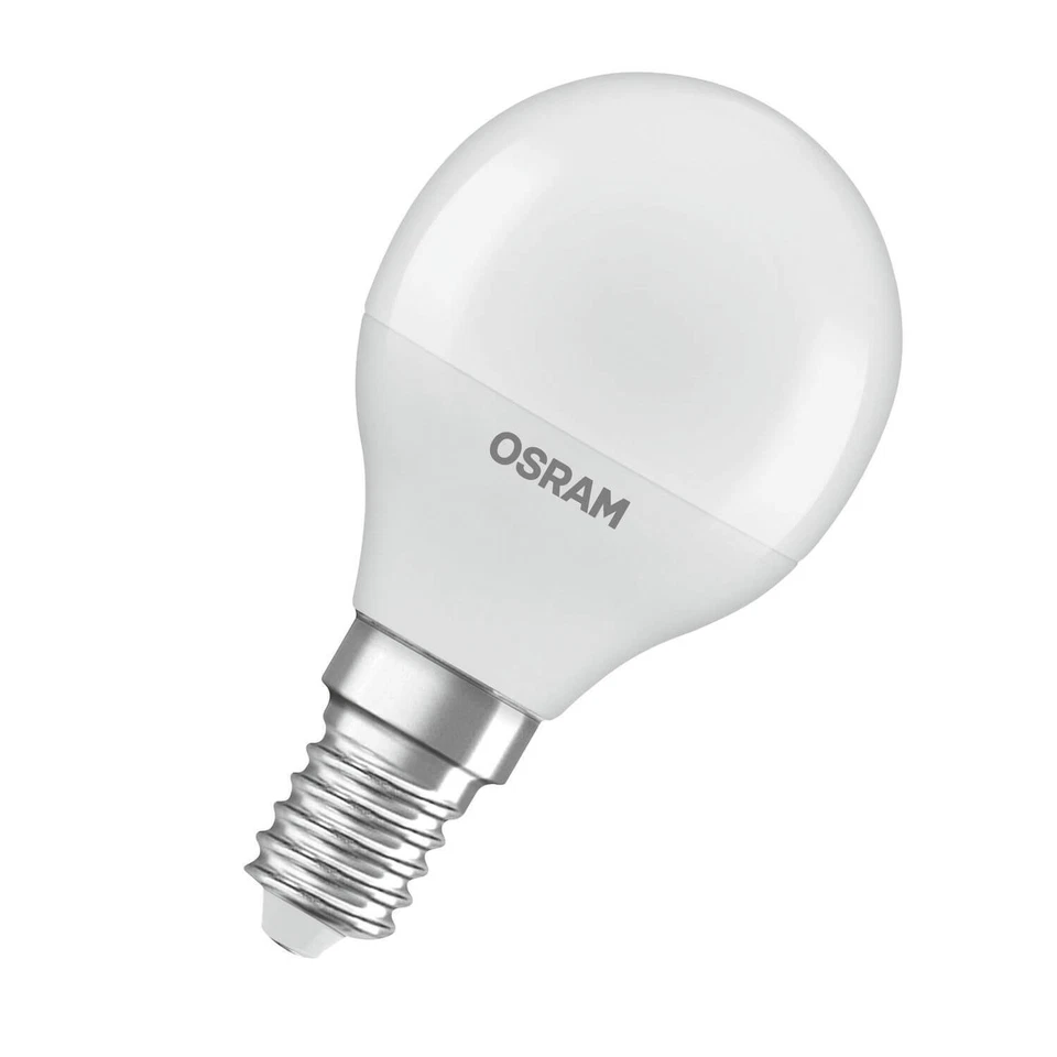 OSRAM LED CLASSIC Lampe gefrostet 4.9W 927 gefrostet E14 470lm 2700K warmweiss 9 - Bild 1 von 1