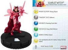 Scarlet Witch #006 Marvel Chaos War Fast Forces Singles Heroclix NM Chaos