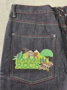 LRG JEANS Y2K LOOSE LIFTED RESEARCH GROUP BLUE MENS (40) Actual 38x33 Embroidery - Picture 1 of 21