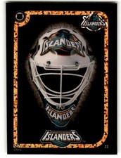 1995-96 Peninsula Vending NHL Goalie Mask Stickers New York Islanders