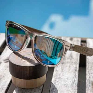 Ohana Huckleberry Sonnenbrille Holz Neu - Bild 1 von 1