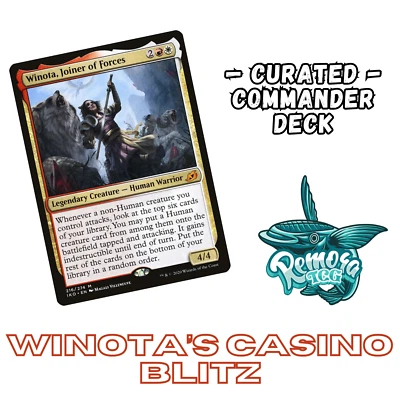 Winota, Joiner of Forces | Mazo Comandante Personalizado Tribal Humano | Mazo EDH Winota Foto 1 de 4