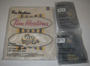 Justin Bieber x Tim Hortons Tim Biebs Merch Beanie Mütze Bauchtasche Tragetasche  - Bild 1 von 4