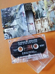 Napalm Death [ Enemy Of The Music Business ] ORIGINAL CASSETTE MALAYSIA EDITION - Picture 1 of 2