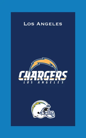 NFL Los Angeles Chargers Towel Cover