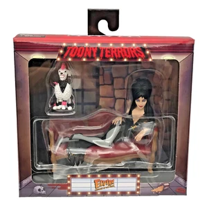 Elvira Toony Terrors NECA Figur on Couch Actionfigur Sammlerfigur 2er-Set - Bild 1 von 2