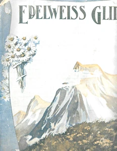 Edelweiss Glide F E Vanderbeck Waltz Sheet Music Piano - Picture 1 of 12