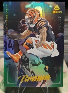 2025 Panini Luminance - Chase Brown #56 Green /100 - Bild 1 von 2