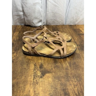 Sandálias ortopédicas femininas Naot couro Dorith sapatos gladiador UE 37 EUA 6 - 6.5 - Imagem 1 de 4