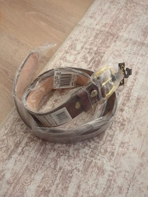 Cinturón Guarnición Cabelas Nogal Para Hombre 50" Nuevo Con Etiquetas Cuero 4032R-52 Marrón Foto 1 de 4