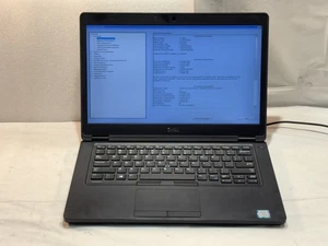 Dell Latitude 5480 Intel core i5-7300HQ @2.50GHz 16GB Laptop Computer No hdd - Bild 1 von 2
