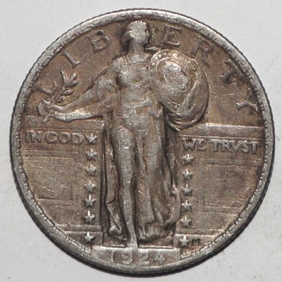 1924 Standing Liberty Quarter XF EXTRA FINE (C210) - Image 1 of 2