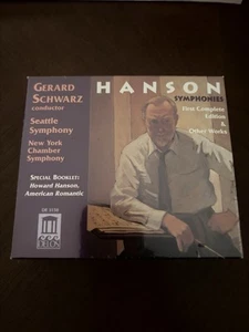 Howard Hanson - Symphonies first complete edition 4-CD box set Delos DE3150 1992 - Imagen 1 de 3