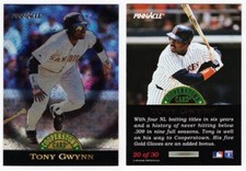 Tony Gwynn #20 1993 Pinnacle Cooperstown DUFEX