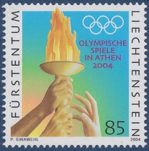 2004 Liechtenstein N° 1288 ** Jo Games Olympic Athens, Olympic Games MNH - Picture 1 of 1