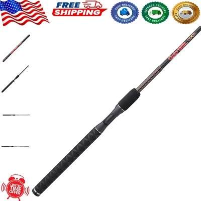 6.5ft Lightweight GX2 Casting Fishing Rod for Enhanced Performance & Durability - Image 1 of 4