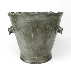 Kayserzinn Planter / Wine Cooler 4217 Art Nouveau Design Ice Bucket Flower Pot - Picture 1 of 6