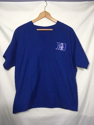 Camisa Médica Duke Blue Devils Ropa de Trabajo Uniforme Universitario - Para Hombre Grande / XL? Foto 1 de 4