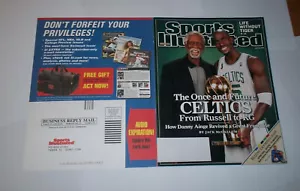 2008 Sports Illustrated BOSTON CELTICS win NBA Title KEVIN GARNETT with Ad Wrap! - Picture 1 of 2