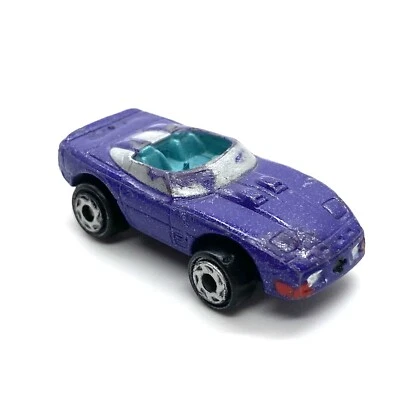 Micro máquinas GALOOB de colección 1994 púrpura años 80 Chevy Calloway Corvette Foto 1 de 4