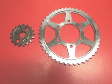 82-05 Kawasaki KZ1000P KZ1000 Police 530 Chain Conversion Sprockets NEW 17/46