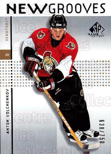 2002-03 SP Game Used #86 Anton Volchenkov - Image 1 of 1