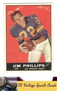 1961 Topps #51 Jim Phillips - Picture 1 of 2