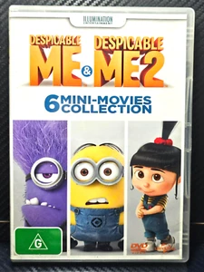 Despicable Me and Despicable Me 2: 6 Mini Movies Collection - DVD R4 - Picture 1 of 3