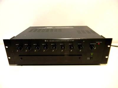 TOA AX1000A 8 CH Automatic Microphone Modular Mixer W5 M-01 and 1 U-01 Modules - Image 1 of 4