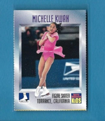 SI Sports Kids 1996 Michelle Kwan novato damas patinaje artístico Juegos Olímpicos EE. UU. #471 Foto 1 de 2