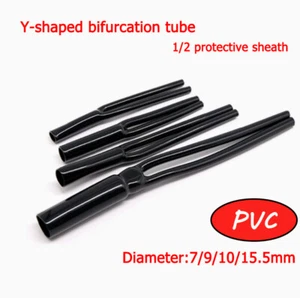 HIFI Speaker Audio Cable Splitter Pants Boots 1 To 2 Y Splitter Φ 7/9/10/ 15.5mm - Picture 1 of 6