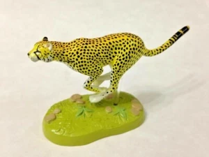 Colección de figuras de animales Colorata - guepardo animal salvaje en peligro de extinción 8 cm de largo - Imagen 1 de 2