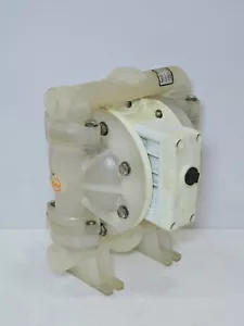 WILDEN Polypropylene 1/2" Inch Double Diaphragm AODD PUMP " Used " - Picture 1 of 9