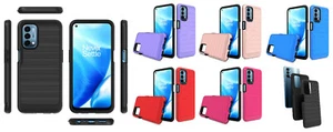 For OnePlus Nord N200 5G DE2117 DE2118 Slim Lining Hybrid Case Phone Cover  - Picture 1 of 7