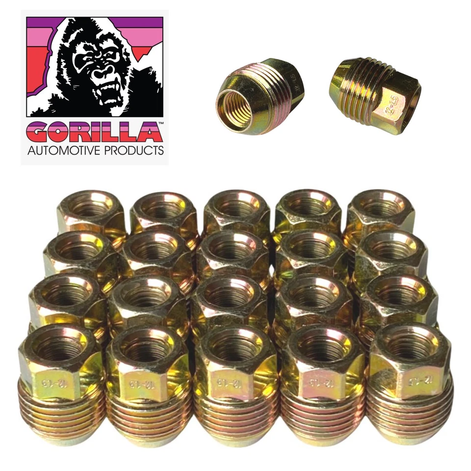 20 NEW Wheel Lug Nuts Outside Thread 12x1.5 for 87-05 S10 Blazer Jimmy Sonoma - Image 1 of 2