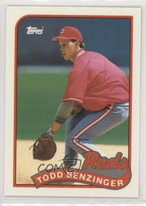 1989 Topps Traded Box Set Collector's Edition (Tiffany) Todd Benzinger #9T