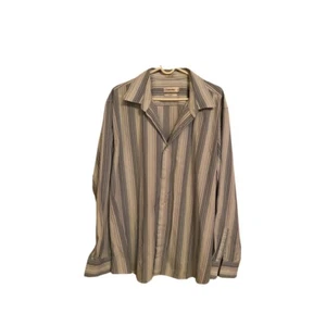 Calvin Klein Mens Long Sleeve, Button Dress Shirt - Picture 1 of 4