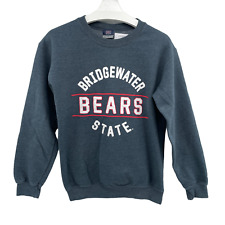 MV Sport Pullover Sweatshirt Crewneck Sz S Bridgewater State University Bears