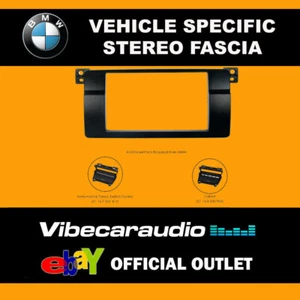 BMW 3er E46 1998 - 2005 Doppel DIN Stereo Blende Verkleidung Adapter CT23BM07 - Bild 1 von 1