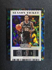 2019 Contenders Draft Picks Demar DeRozan Cracked Ice Season Ticket 23/23 #14