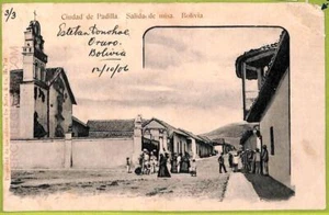 af1396 - BOLIVIEN - alte Postkarte - Padilla - 1906 - Bild 1 von 1
