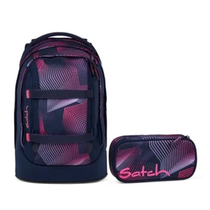 Satch Schulrucksack Set Pack 2-tlg. Seismic Pink, NEU mit Etikett - Bild 1 von 3